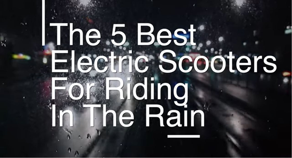 Best electric scooter for rain top