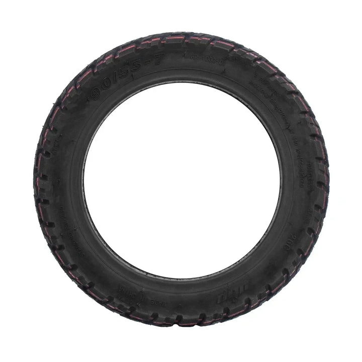 Side profile of 90/55-7 tubeless tyre for 11-inch Ninebot GT1 and GT2 front and rear wheels