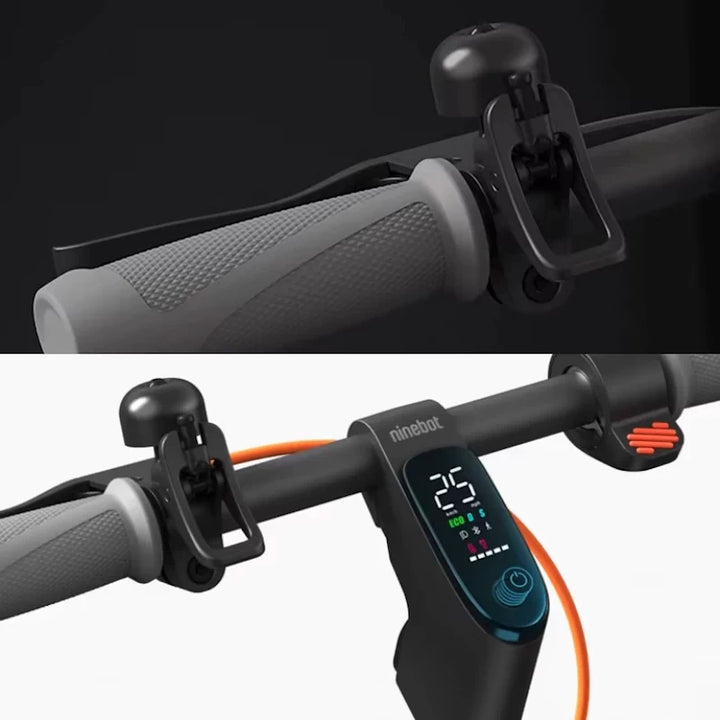 Montage showing the Brake Lever fitted on a Ninebot F-Series Scooter.