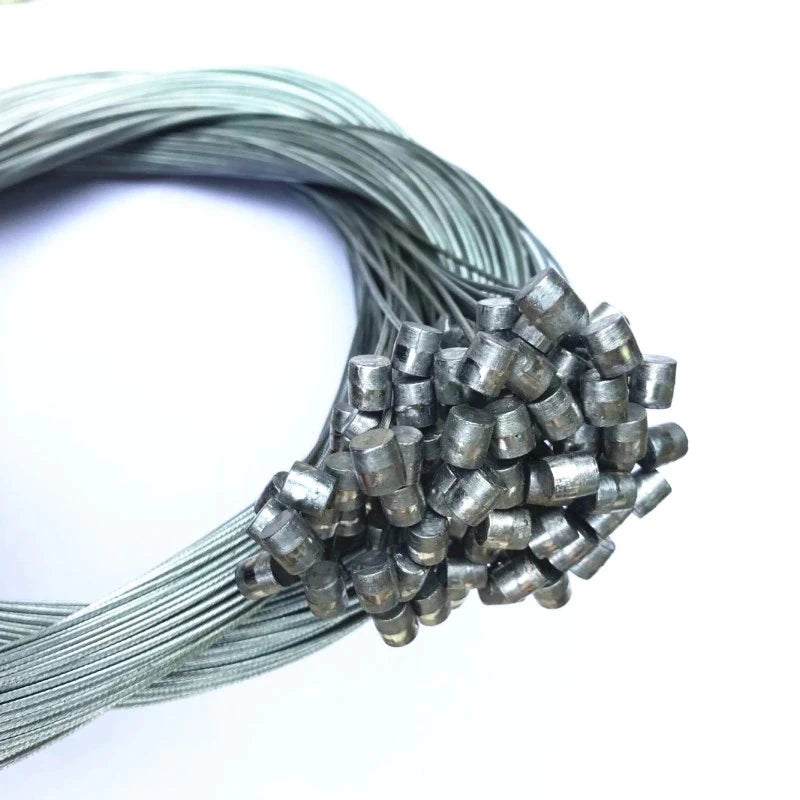 Brake cable end fittings for Electric scooters, showing high-quality durable construction.