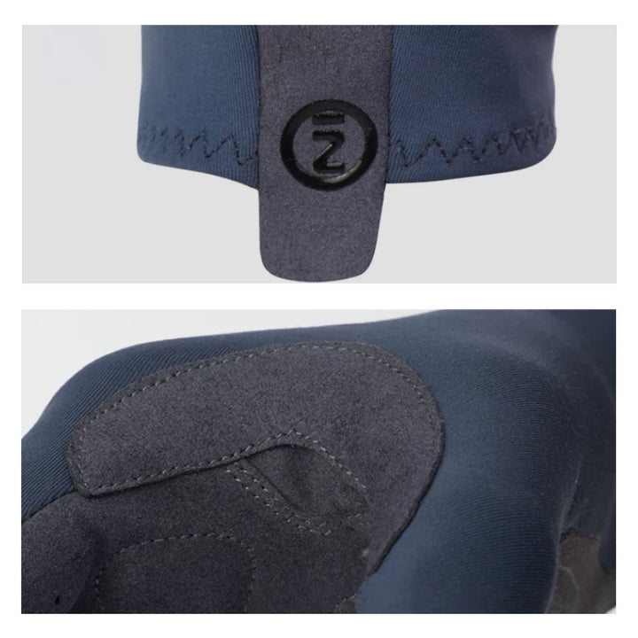 Detail showing pull tab and wear-resistant tiger mouth grip area