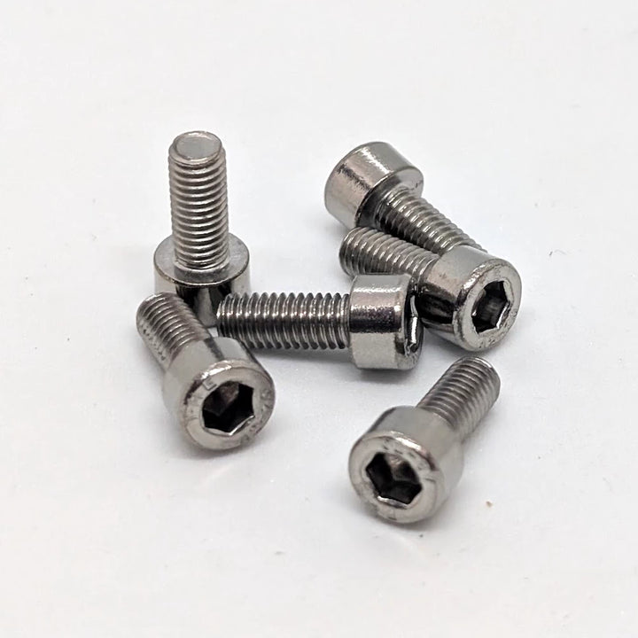 Australian Stainless Steel Screws – M5 × 8mm, 10mm, 12mm, 16mm, 20mm or 25mm – Motor Hub Rim/ Disc Brake Rotors (Set of 6)