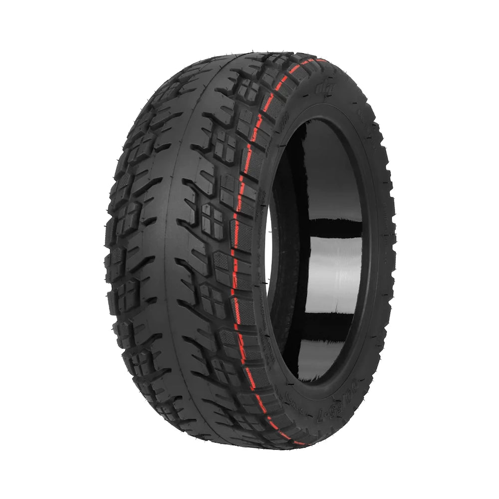 Self-healing 90/55-7 tubeless tyre for Ninebot GT1 & GT2 electric scooters with anti-puncture, self-healing layer visible inside the tyre