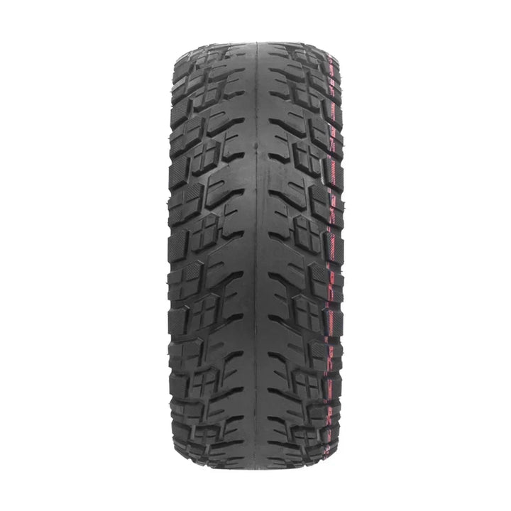 Tread view of 90/55-7 self-healing off-road tyre with central groove and grippy side lugs for GT1 GT2 scooters
