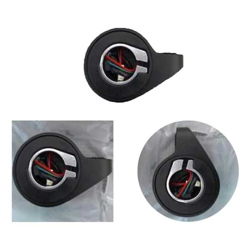 Multiple angles of the Xiaomi M365/PRO2 throttle accelerator component.