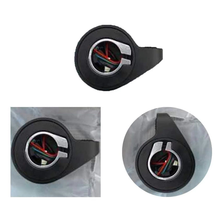 Multiple angles of the Xiaomi M365/PRO2 throttle accelerator component.