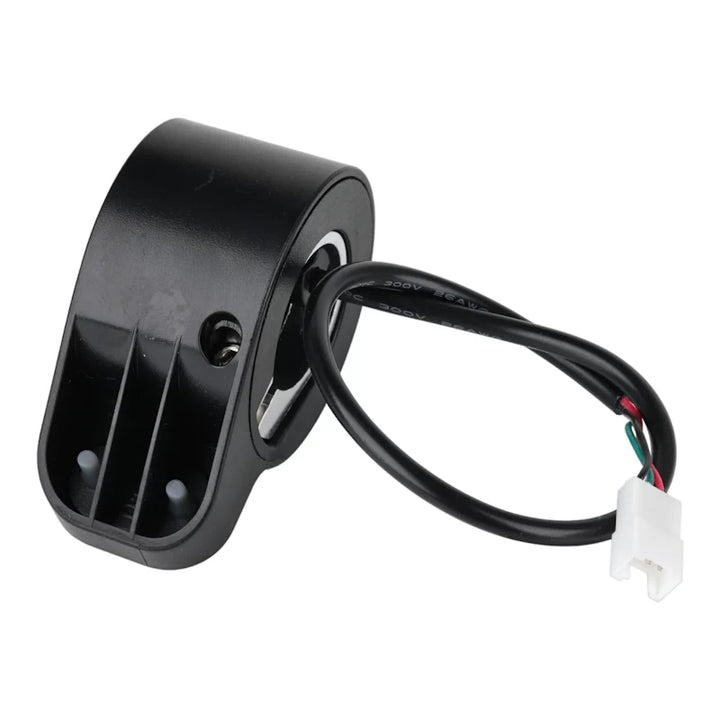 Rear view showing cable routing and connector on Xiaomi Mi Pro 4 throttle