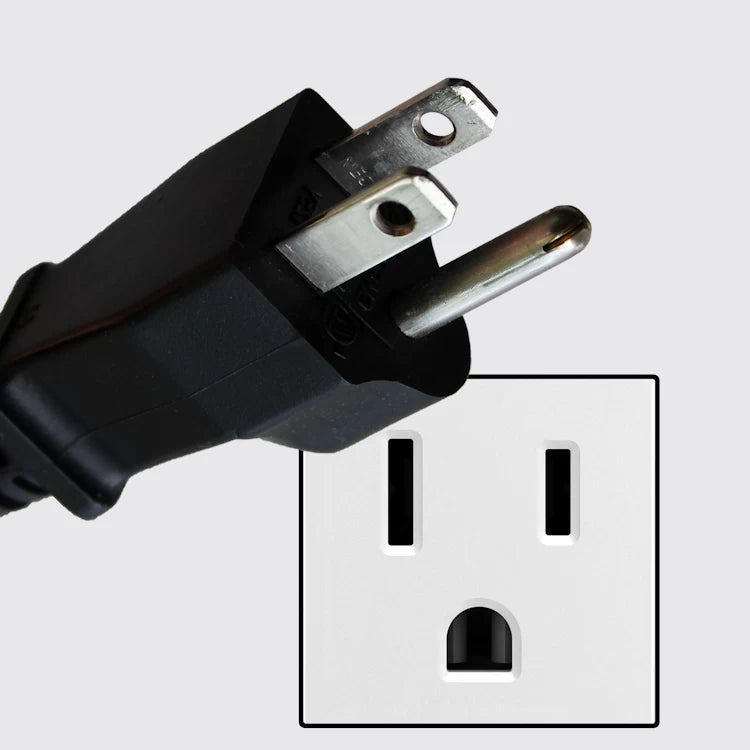 Type B Plug and socket, as used in the United States of America, Canada and Mexico