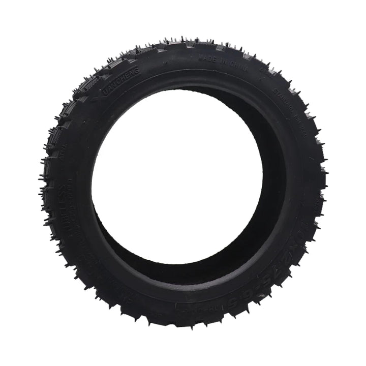 Profile view of rugged 10x2.7-6.5 off-road scooter tyre for Dualtron 3