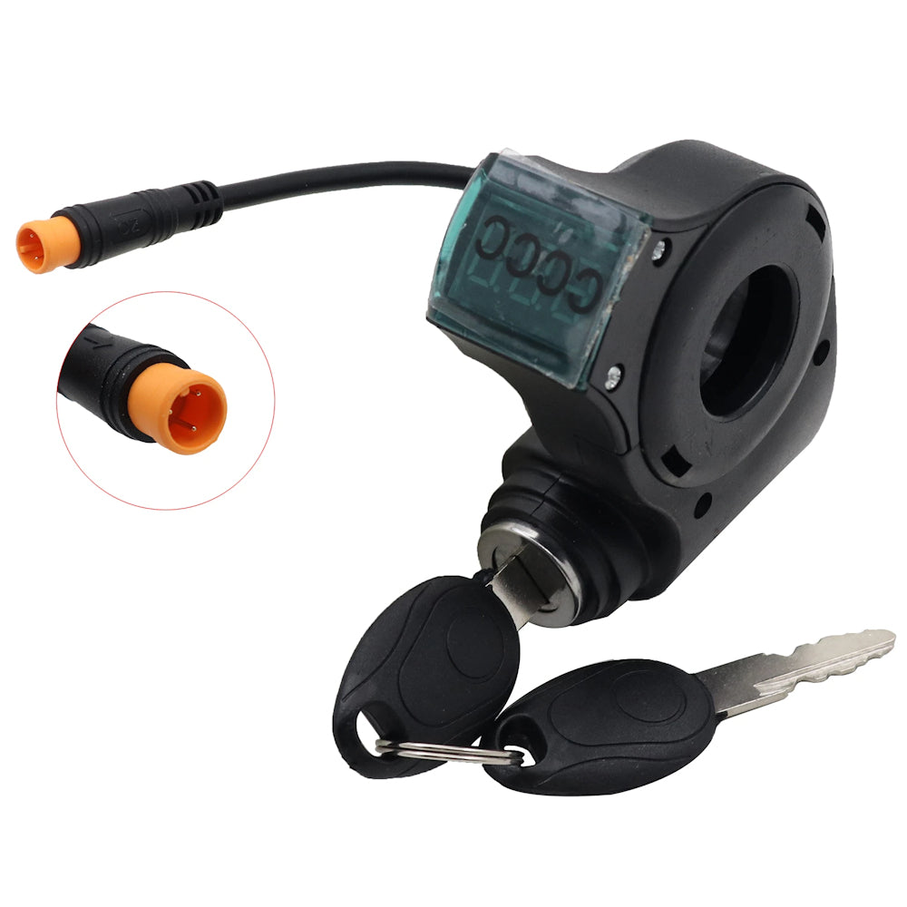 Voltmeter - Plug & Play 3-Pin Male (orange) Julet Connection highlighted