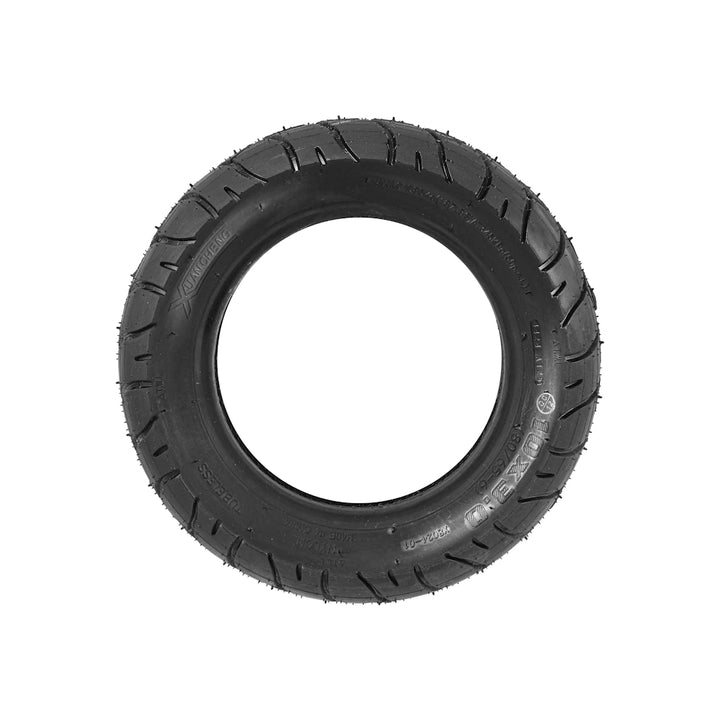 Side profile of Xuancheng 10x3 (80/65-6) road tyre with visible branding and sizing
