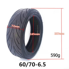Load image into Gallery viewer, Dimensions - 60/70-6.5 Self-Healing Tyre for Ninebot MAX G30.
