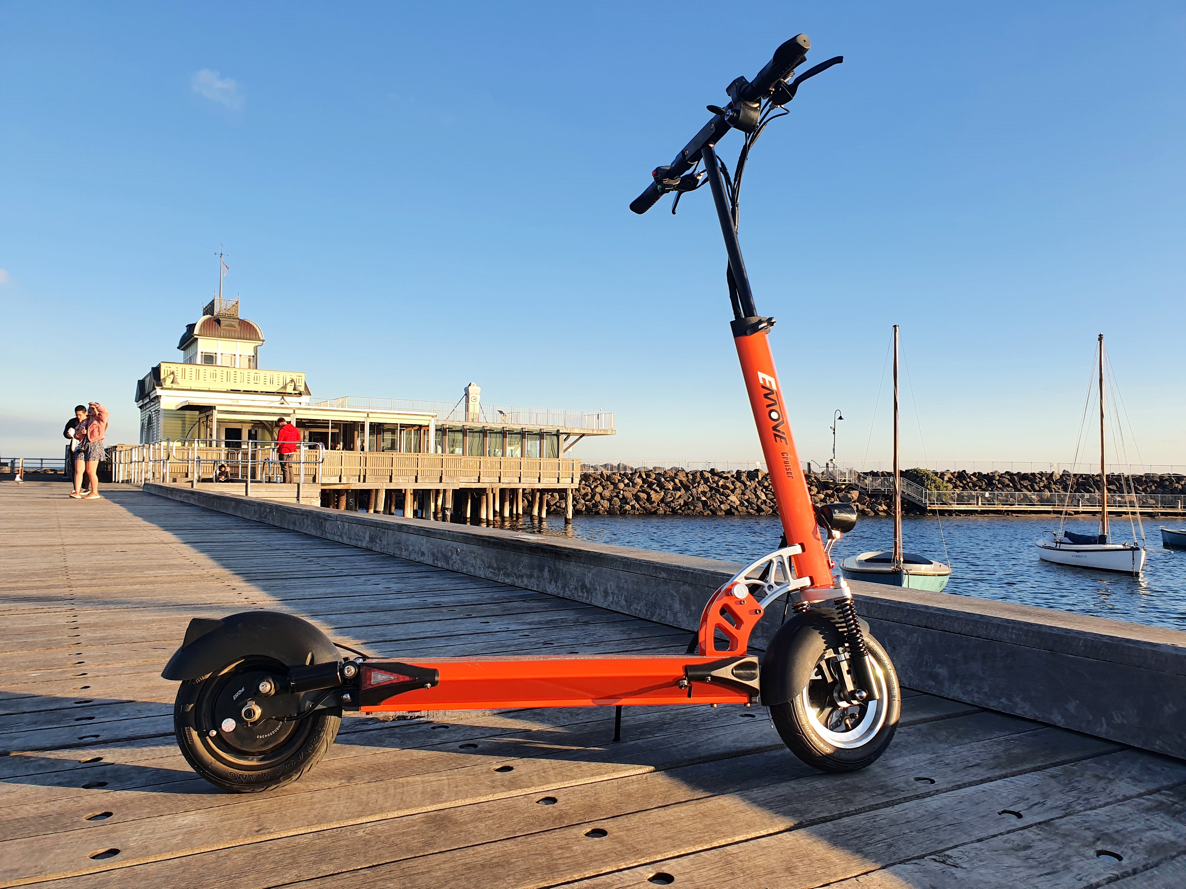 EcoMotion Electric Scooters. St Kilda, Melbourne
