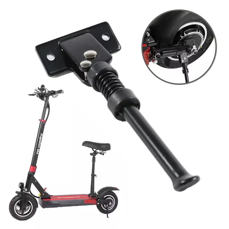 Replacement kickstand for Kugoo M4 Pro electric scooter, heavy-duty design.