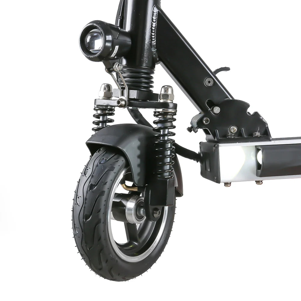 EMOVE Touring Electric Scooter tubeless pneumatic front tyre - offering excellent grip and smooth ride quality.