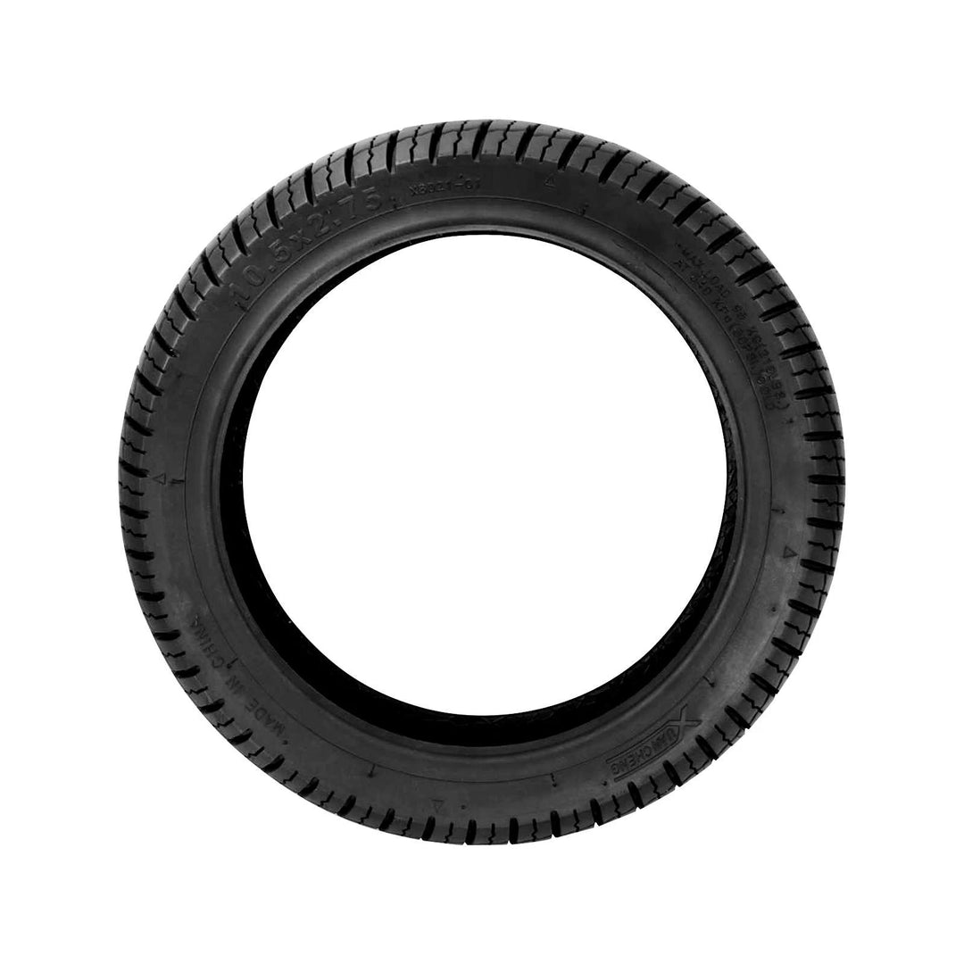 Side profile of Xuancheng 10.5×2.75 tubeless electric scooter tyre.