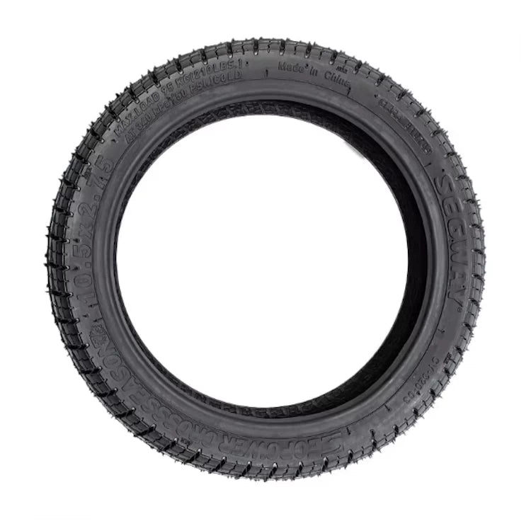 Side profile of Ninebot 10.5×2.75 tubeless puncture-resistant tyre.