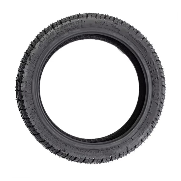 Side profile of Ninebot 10.5×2.75 tubeless puncture-resistant tyre.