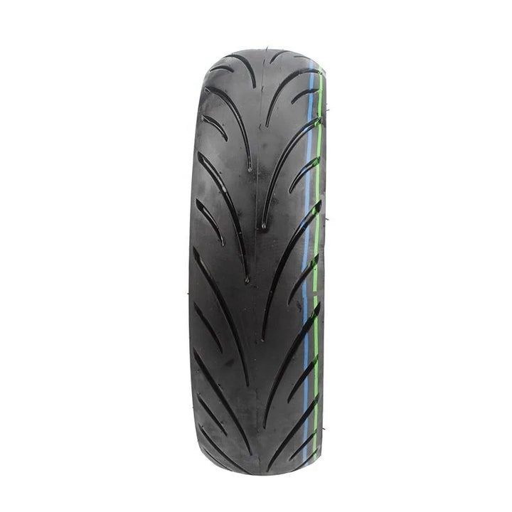 Directional tread pattern on CST 10x2.3-6.5 DuraGel self-healing scooter tyre