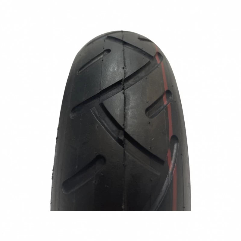 Close-up of tread pattern on 10x3.0 HOTA Road Tyre.