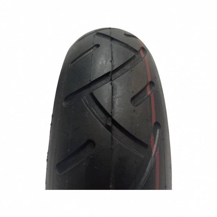 Close-up of tread pattern on 10x3.0 HOTA Road Tyre.