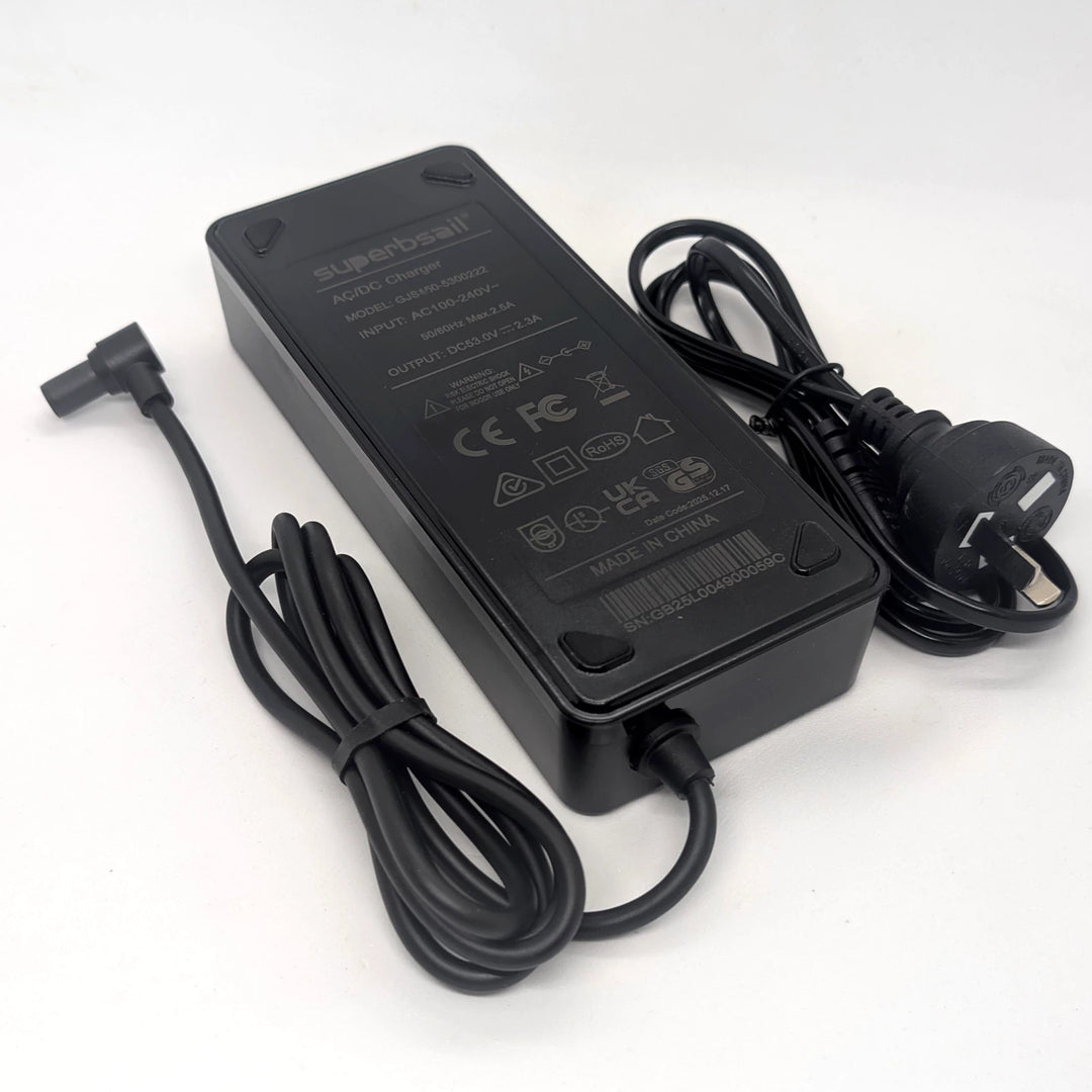 Xiaomi Electric Scooter 4 Ultra 53V 2.3A replacement charger with Australian mains lead