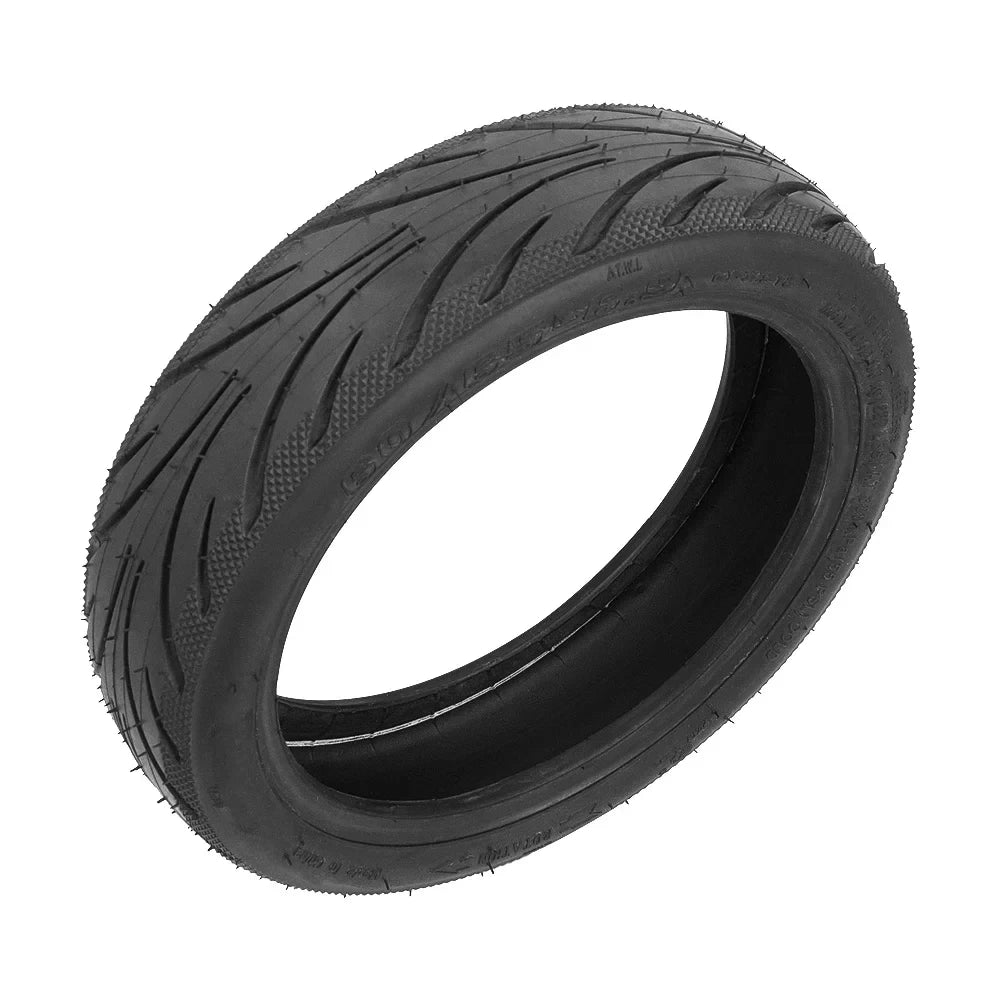High angle view of 60/65-6.9 rear tyre for Ninebot Max G2 electric scooter