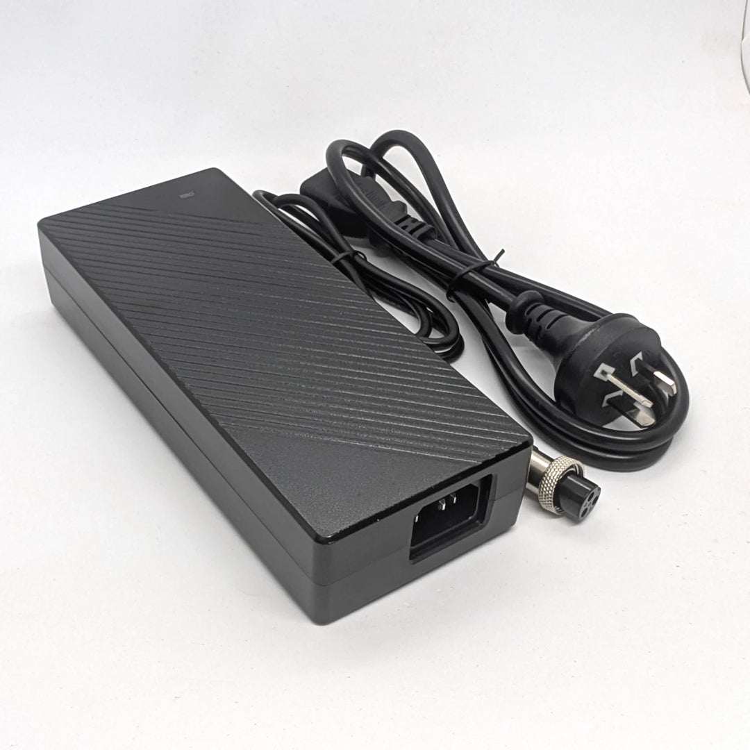 67.2V 4A GX16-3 fast charger for 60V electric scooters with Australian plug