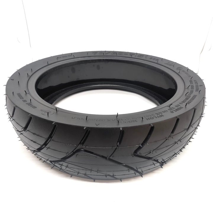 Side view of Segway Ninebot 70/60-7.5 self-healing tubeless tyre, showing the self-heling gel layer inside.