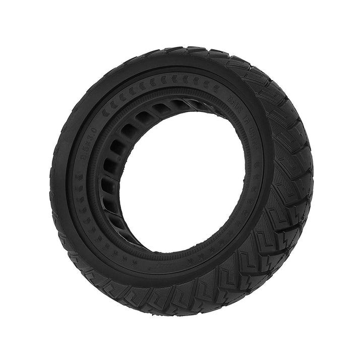 Perspective view of ULIP 8.5x3 airless off-road tyre with honeycomb core construction