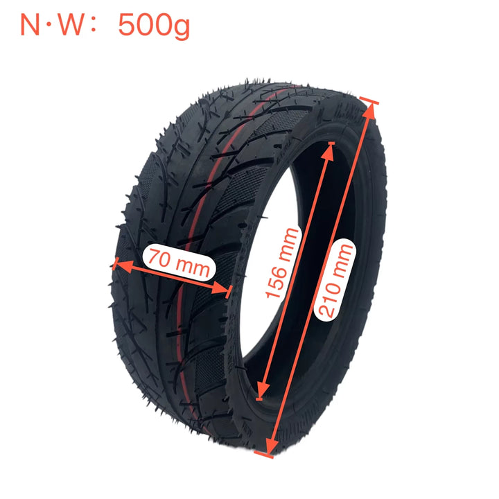 Dimensions of Naiputun 8.5x3 tubeless scooter tyre