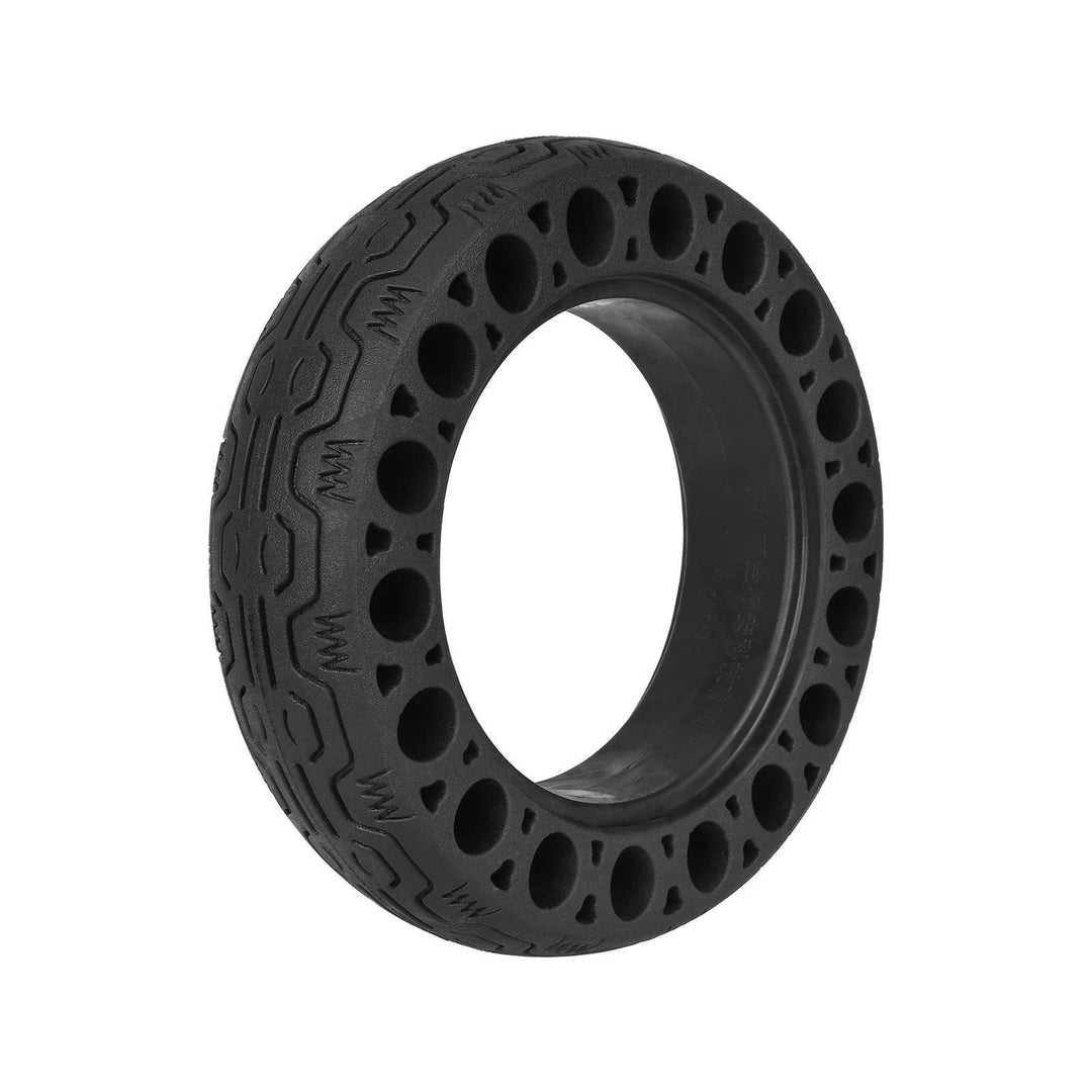 8x2 200x50 solid honeycomb scooter tyre showing grooved tread and sidewall cavities
