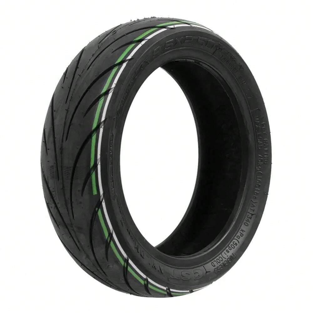 CST 9.5x2.50 Tubeless Tyre for NIU KQi3 Electric Scooter, showcasing a durable road tread pattern for grip and performance.