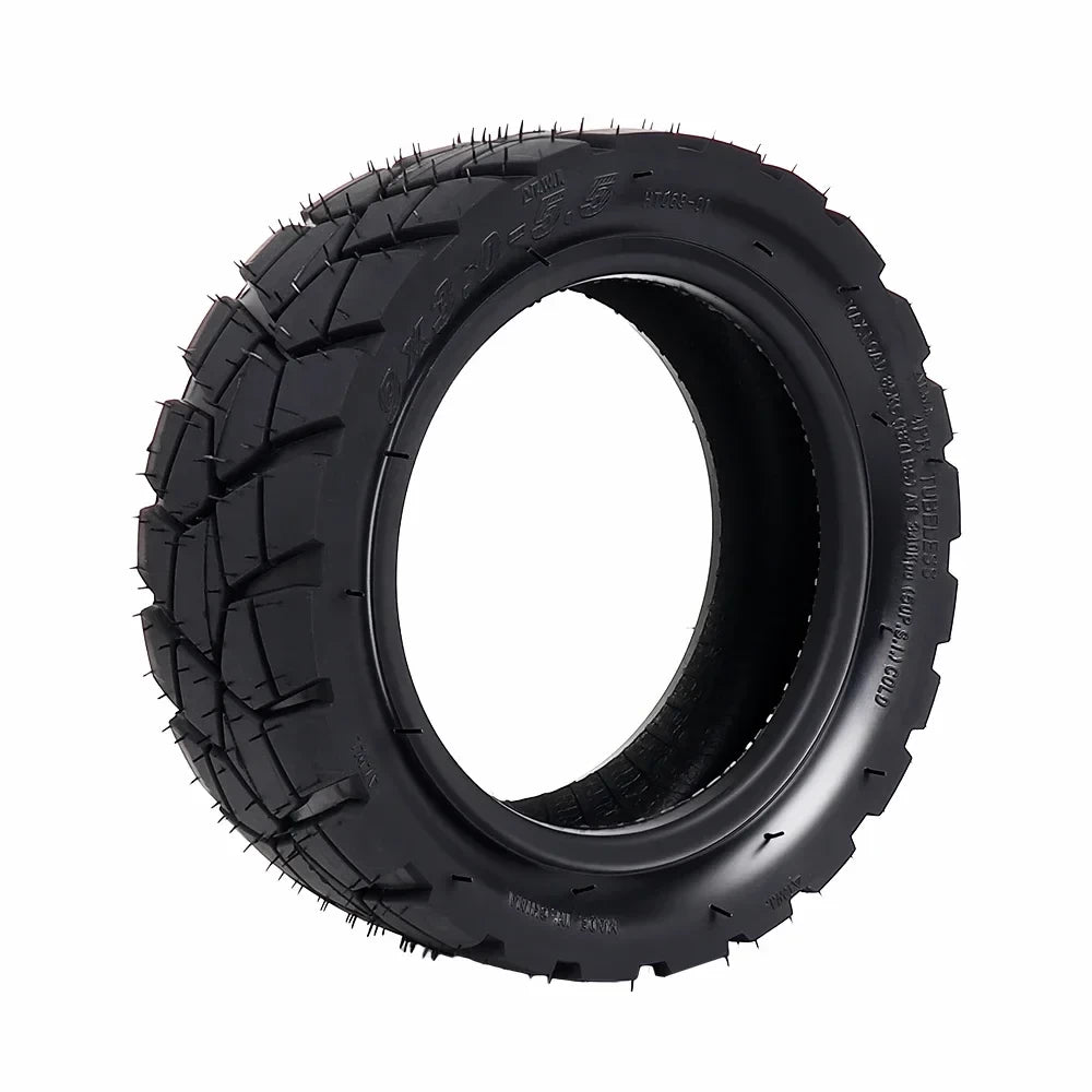 Angled left view of 9×3.0–5.5 electric scooter tyre.