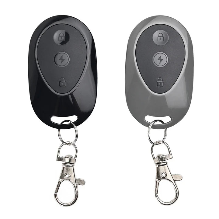 Two rireless remote controls for electric scooter anti-theft alarm system