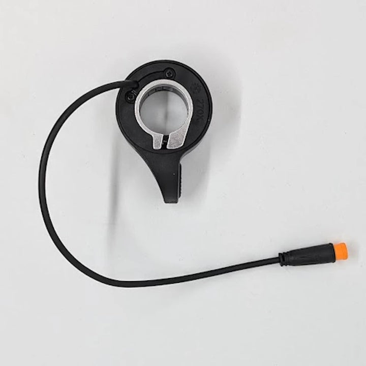 Side profile of OEM thumb throttle for Blackhawk Phantom V2