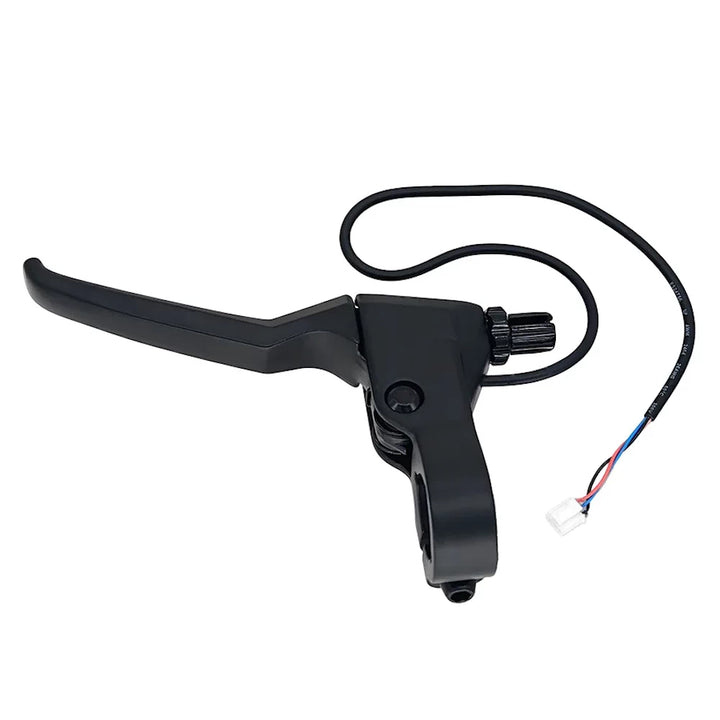 Top view of OEM left brake lever for Ninebot Max G3 electric scooter