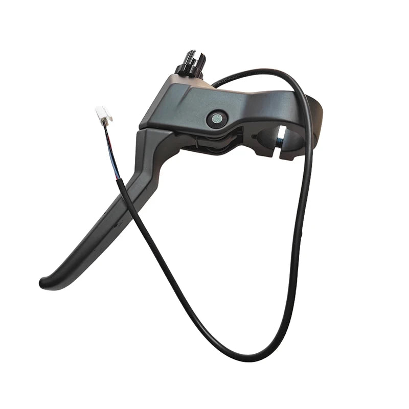 Close up of 22mm clamp on Ninebot Max G3 brake lever
