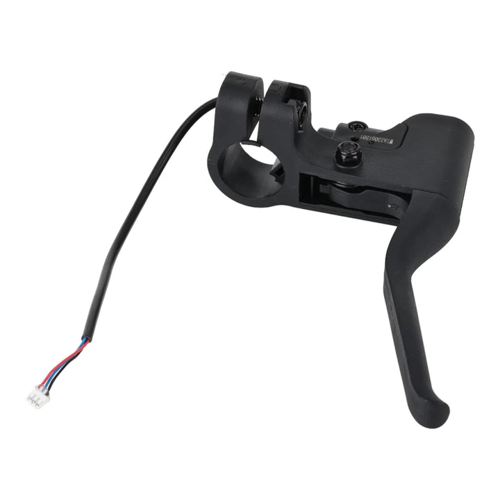 Angled view of OEM brake lever for Segway Ninebot MAX G2 electric scooter