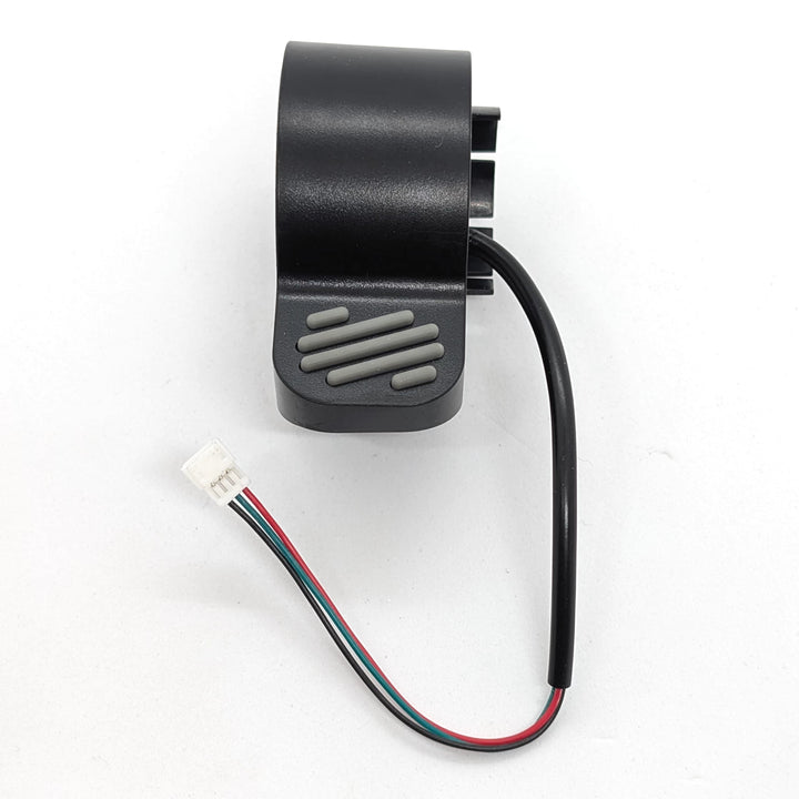 Electronic thumb brake for Ninebot ES1 ES2 ES4 E25 with grey rubber grip and 3-pin connector