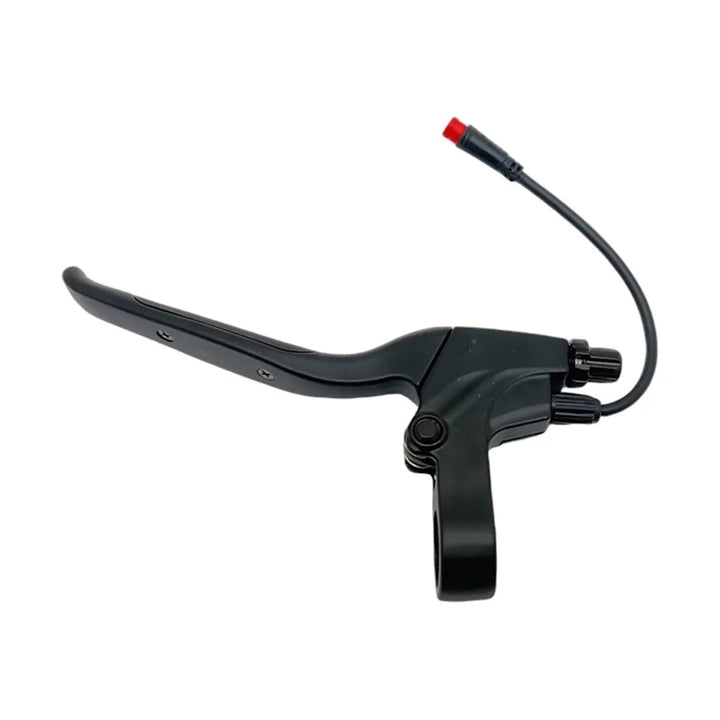 Left brake lever with ergonomic design and connector wire