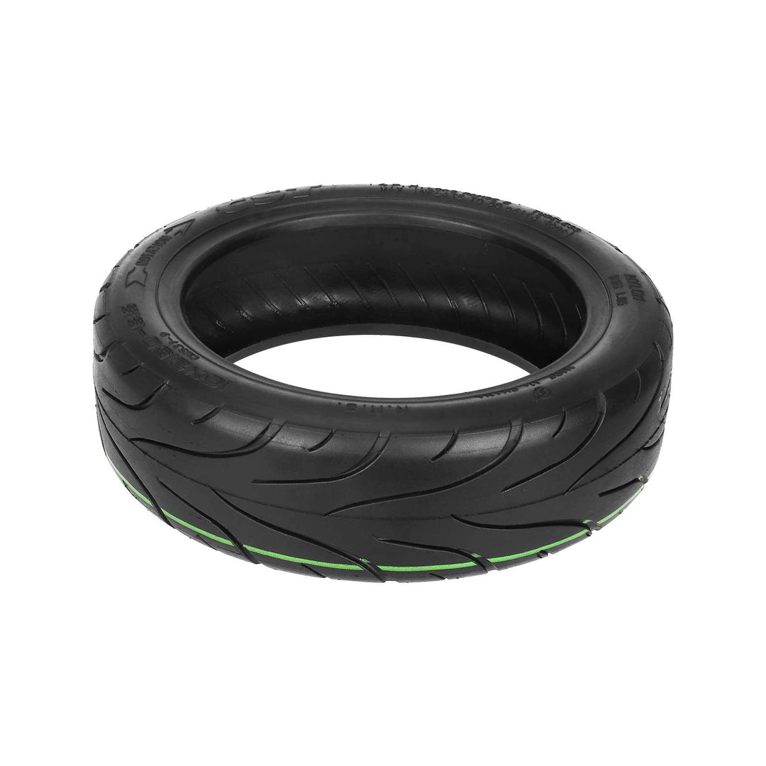 Flat laid CST 10x2.50-6.5 Tubeless Tyre showing road tread pattern and inner construction