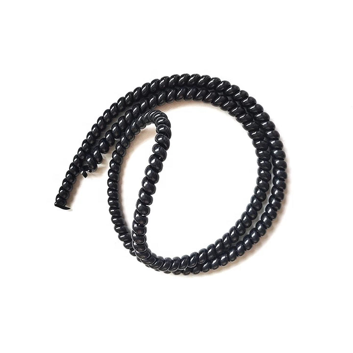 Protective cable wrap for Zero and other scooters – black spiral tubing