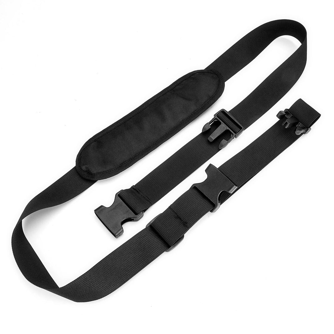 Shoulder carry strap for electric scooter - ergonomic padded design, ideal for comfortable transport, available at EcoMotion.com.au