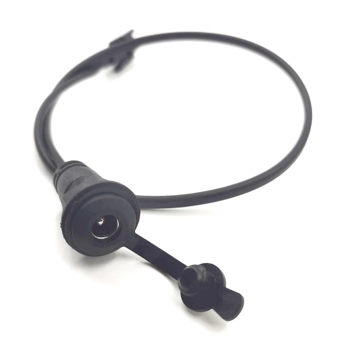 Replacement charging port for Kugoo G2 Pro electric scooter with dust cap.