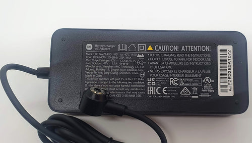 Genuine Charger for Xiaomi 4PRO - Back Panel Tech Data