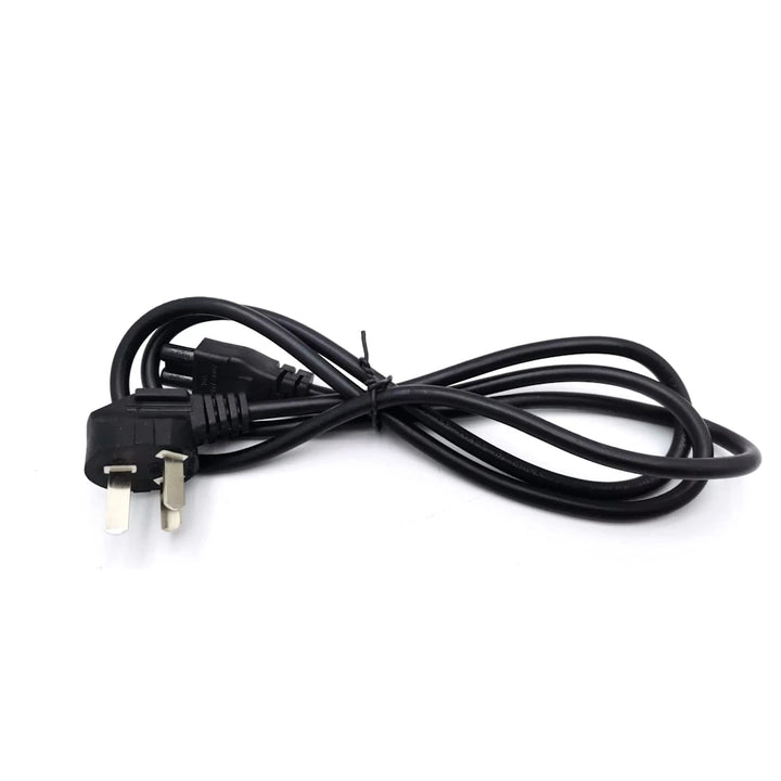 Folded charging cable with 3-pin Australian plug for Ninebot Max G30, G30M, F65, G65, P100SE electric scooters - EcoMotion.com.au