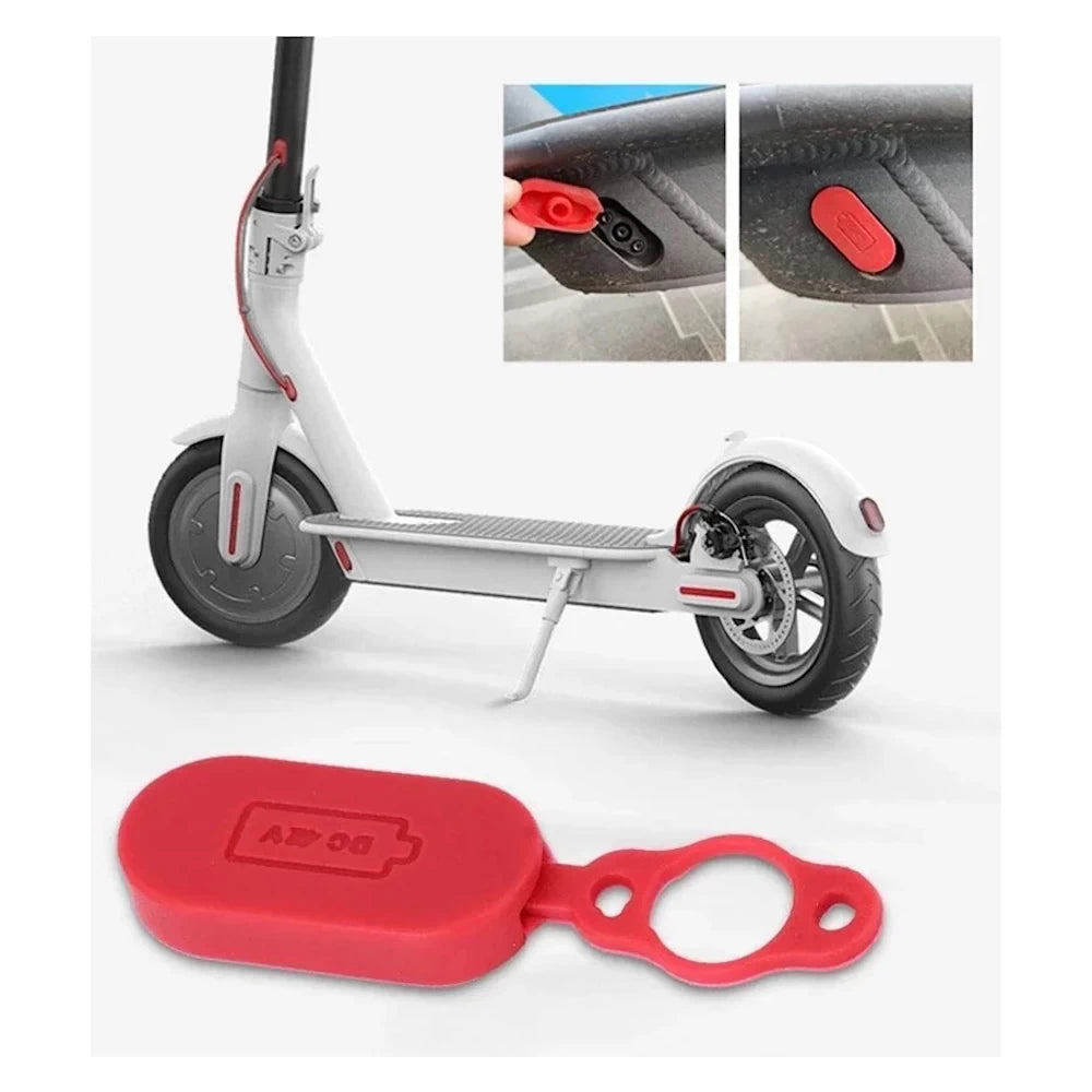 Xiaomi M365 scooter charging port installed in deck