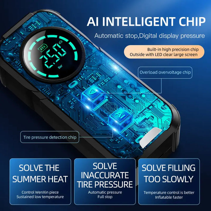 Edsun YX1819 Air Pump - Intelligent Chip