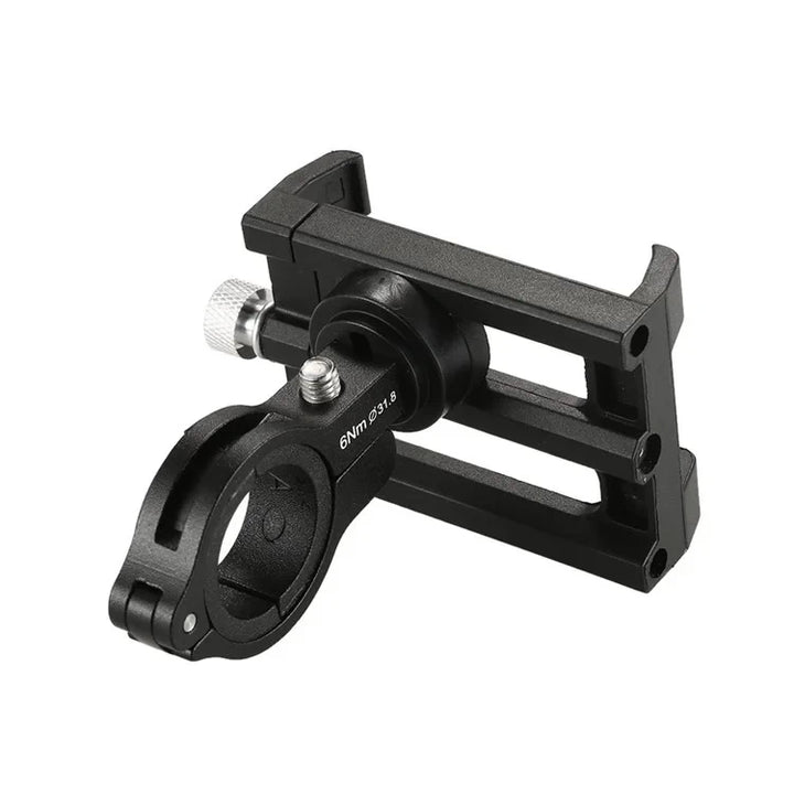 Rear view of the GUB Plus 3 phone mount, showcasing its adjustable clamp width.